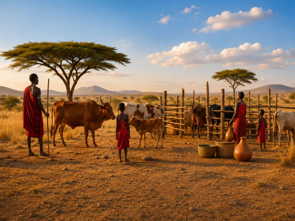 Maasai Cattle Keepers
