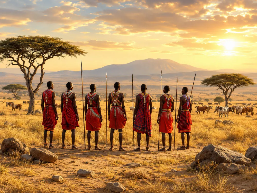 Maasai Warriors of the Savanna
