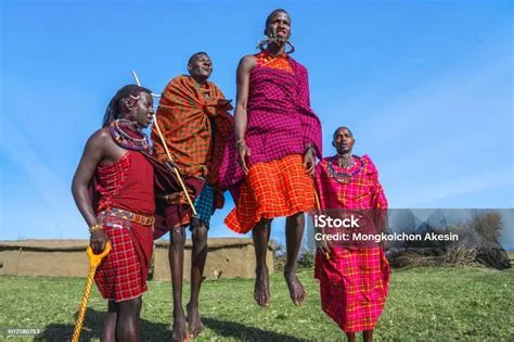 Maasai people　Dance　Jump